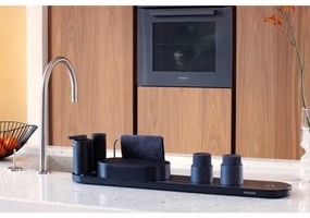 Organizator chiuveta Brabantia SinkStyle Set 1008496, 4 piese, Finisaj mineral, Rezistent la coroziune, Gri