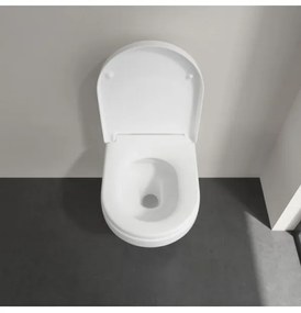 Capac WC, Villeroy&amp;Boch Architectura, cu inchidere lenta, Alb Alpin, 98M9C101