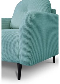 Fotoliu tapițat CLOUDY, turcoaz