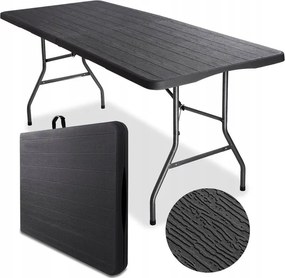 Masa de catering CATERON 70x180 cm, maro