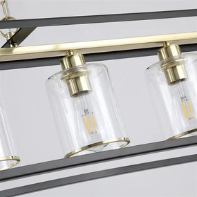 Lustra suspendata metal stil industrial decorativ Belle 5L