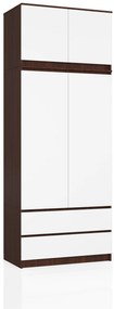 Dulap de haine Sagan (wenge + Alb). 1069554
