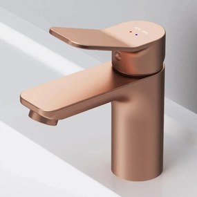 Baterie lavoar AM.PM X-Joy monocomanda finisaj rose gold mat