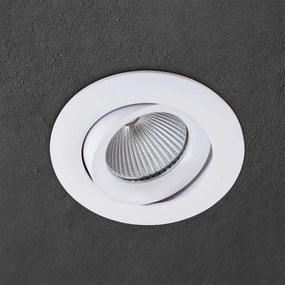 Spot incastrabil tavan directionabil CHOICE alb D-9cm