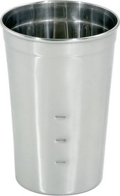 Mixer frappe pentru bar Bartscher 135100, 85 W, 700 ml, 2 viteze, cap rabatabil, argintiu/cromat