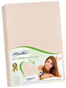Cearșaf Bellatex Jersey roz pudră