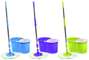 Set mop rotativ cu galeata 12.5L, mix culori, Posejdon