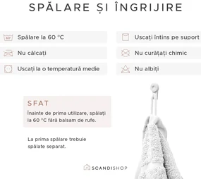 Prosop de maini Confort 50 x 100 cm maro, 100% bumbac