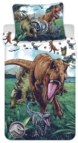 Lenjerie de pat bumbac copii JURASSIC WORLD TRIO colorata Dimensiune lenjerie de pat: 70 x 90 cm | 140 x 200 cm