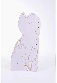 Turn educativ WOLF alb/arțar