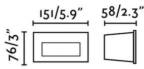 Corp de iluminat LED încastrat FARO 70288 MANI LED/5W/230V IK07 IP65 alb