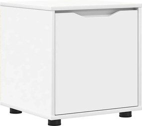 vidaXL Dulap de Baie Alb 40,5 x 40 x 44 cm Lemn compozit