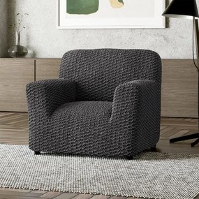 Gaico Huse bielastice MOSAICO gri închis fotoliu (l. 60 - 110 cm)
