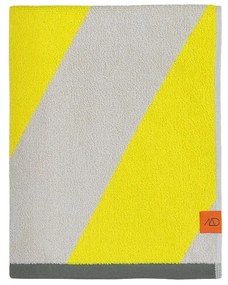 Prosoape galbene 2 buc. din bumbac organic din frotir 40x55 cm Diagonal – Mette Ditmer Denmark