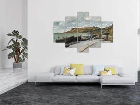 Tablou - Claude Monet, Sainte Adresse, reproducere (150x105 cm)