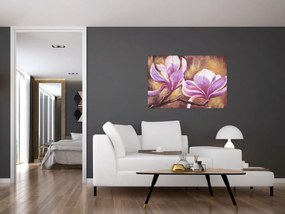 Tablou - Flori de magnolie (90x60 cm)