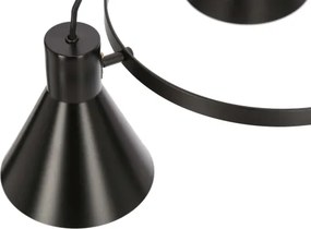 Lustră pe cablu MORE 3xE27/40W/230V negru
