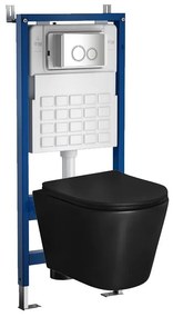 Set rezervor WC montat pe perete Roya Milos BLM 82CHR