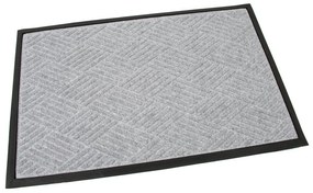 Covoraș pentru curățare textil Crossing Lines 60 x 90 x 1 cm, gri