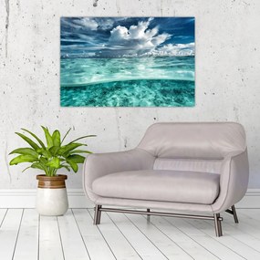 Tablou - privire sub nivelul mării (90x60 cm)