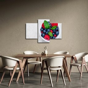 Tablou - bol cu fructe de pădure (90x60 cm)