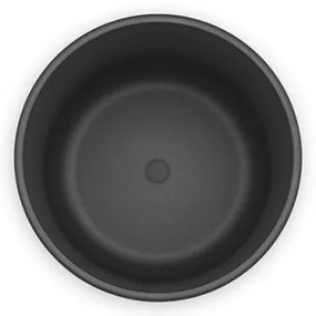 Brabantia MindSet suport periuță de dinți 1005684, Curățare ușoară, Deschidere largă, Acoperire minerală, Gri închis