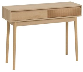 Masă consolă în culoare naturală 30x100 cm Iona – Casa Selección
