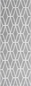 vidaXL Covor de exterior, ARAKIL gri, 80x250 cm,PP