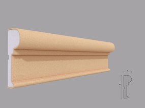 Ancadrament fereastra exterior FP113 dimensiuni 120x40x2000mm