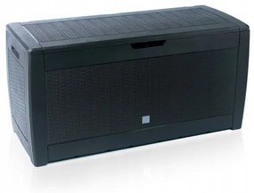 Lada depozitare de gradina, antracit, 119x48x60 cm, Rato