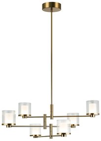 Candelabru LED dimabil design modern decorativ Luxury auriu