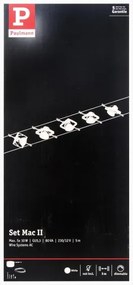 Paulmann 94134 - Set 5x GU5,3/10W spot MAC 230V alb