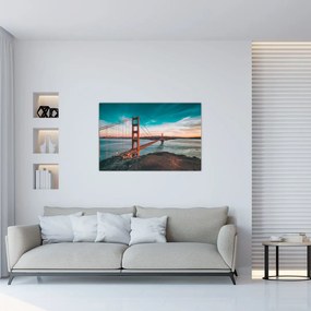 Tablou - Golden Gate, San Francisco (90x60 cm)
