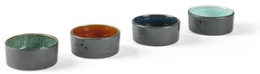 Boluri mici negre 4 buc. pentru servire din ceramică Gastro Black/Mix – Bitz