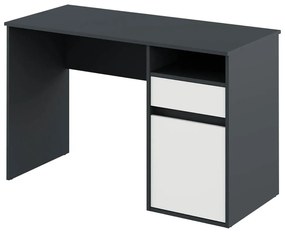 Masă PC Bolegy (grafit + alb) . 1116254