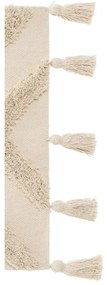 Covor crem lavabil din bumbac 50x80 cm – Casa Selección