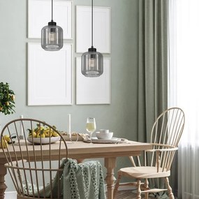 Lustră pe cablu SOMBRA 1xE27/60W/230V gri