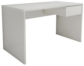 Birou haaus Napa, Alb, PAL 25mm, 130 x 65 x 75 cm