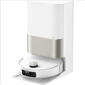 Aspirator robot Dreame X50 Ultra RLX85CE‑6‑WH, 20000 Pa, Recunoastere AI a obstacolelor, Navigare 360°, Control vocal, Sterilizare UV, Alb
