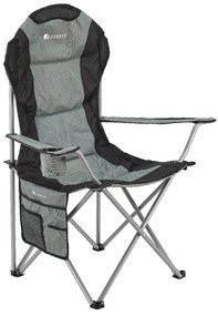 Juskys Scaune de camping Lido - gri