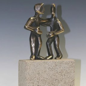 Statueta bronz "Partener"