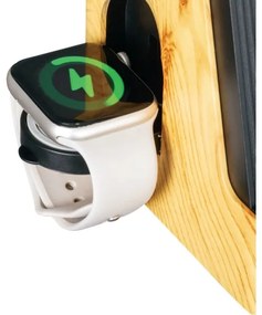 Immax 09000L - Lampă de birou LED+CCT, dimmabilă, cu încărcare wireless QI, IDEAL LED/8W/230V, bej