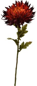 Floare artificială Crizantemă 62 x 18 cm,portocaliu