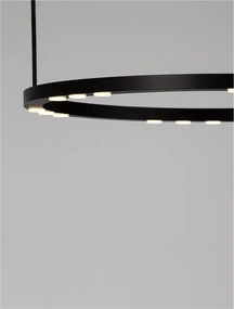 Lustra suspendata LED design circular LUNETTE 60cm NVL-9030925