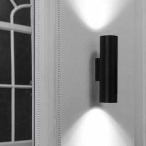 Aplica perete ambientala design modern STAN 2L neagra