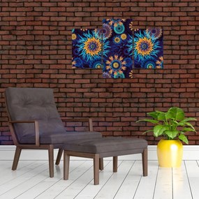 Tablou - 3D flori (90x60 cm)