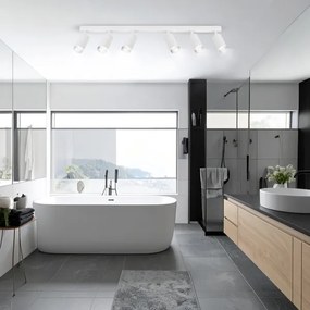 Spot pentru baie Brilagi SELE 6xGU10/30W/230V IP44 alb