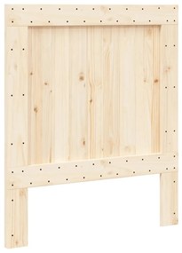 358389 vidaXL Tăblie de pat, 80x104 cm, lemn masiv de pin