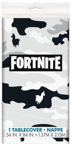 Fortnite Black față de masă din plastic camuflaj 137x213 cm