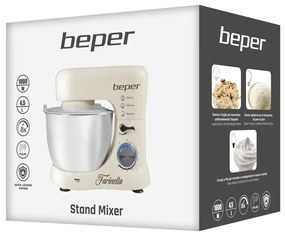 Robot de bucătărie Beper BP200, bej